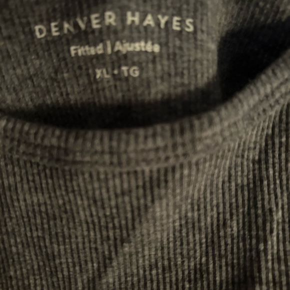 Denver Hayes xl grey top- black xl Life is Good Tank Tops - new or like new - Picture 6 of 10